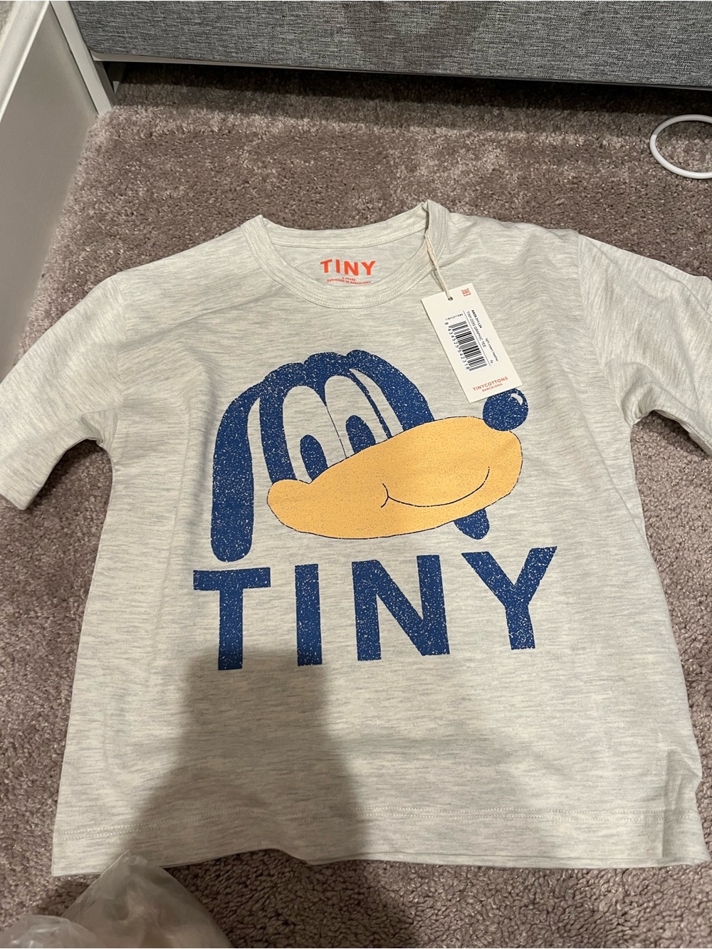 Tiny Cottons Pluto Graphic T-Shirt | Size 6 | NWT